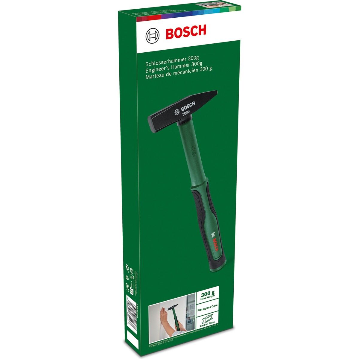 BOSCH MÜHENDİS ÇEKİCİ 300 GR + YUMUŞAK TAMPON