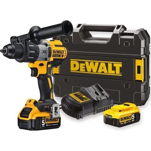 Dewalt Dcd996P2-Qw 18V/5.0Ah Li-ion Çift Akülü Kömürsüz Profesyonel Darbeli Matkap