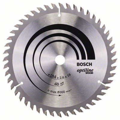 BOSCH OPTİLİNE WOOD 184*16 MM 48 DİŞ