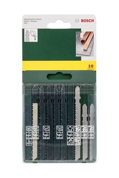 Bosch Ahşap ve Metal Dekupaj Testere Bıçağı 10 Lu Set