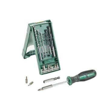 Bosch EasyImpact 600 Darbeli Matkap + Bosch X-Line 15+1 Matkap Vidalama Ucu Seti