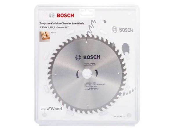 Bosch Optiline Eco Ahşap Testere 230X30 MM 48 Diş