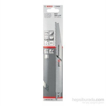 Bosch S 2345 X 2'Lİ Ahşap Testere Bıçağı