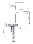 NEWARC DOMİNO 971521 LAVABO BATARYASI