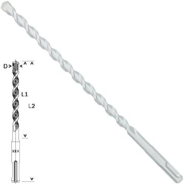 Bosch Matkap Ucu  Plus-1 10x210 mm