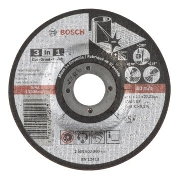 Bosch 115x2,5 Mm 3 İn1 Disk