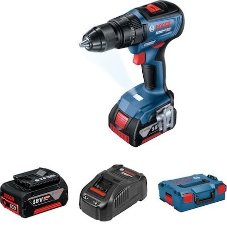 Bosch GSB 18V-50 Akülü Darbeli Vidalama 5 Ah