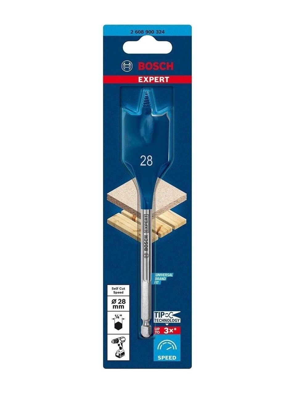 Bosch Expert Self Cut Speed Yaprak Delme Ucu 28 x 152 mm