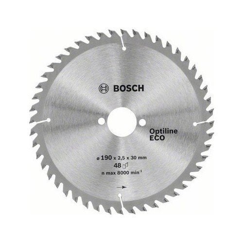 Bosch Optiline Eco 190 x 30 Mm 48 Diş