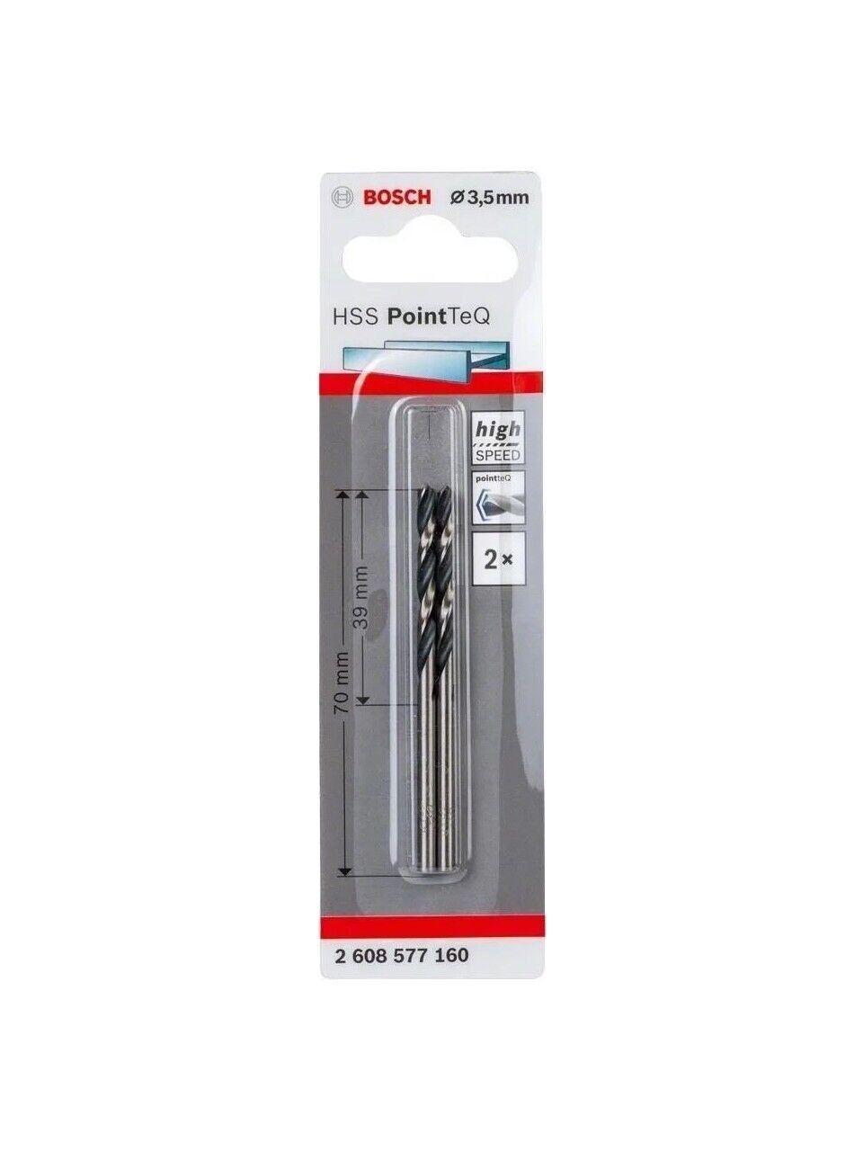 Bosch Hss Pointteq Metal Matkap Ucu 3,5 mm 2'Lİ