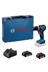 BOSCH GSB 18V-52 2X2AH DARBELİ VİDALAMA