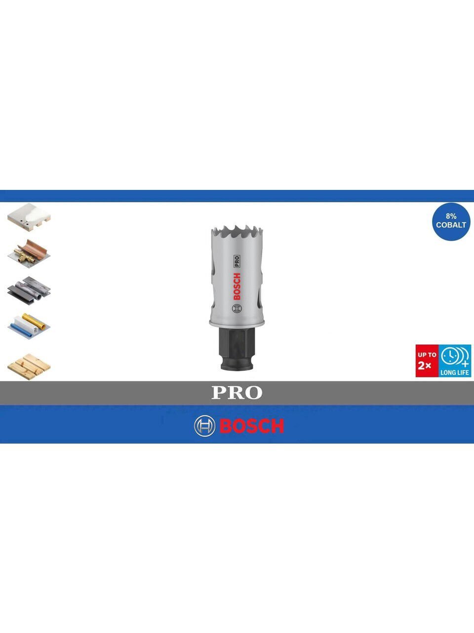 Bosch Pro 27 mm Pc Delik Testeresi Hss