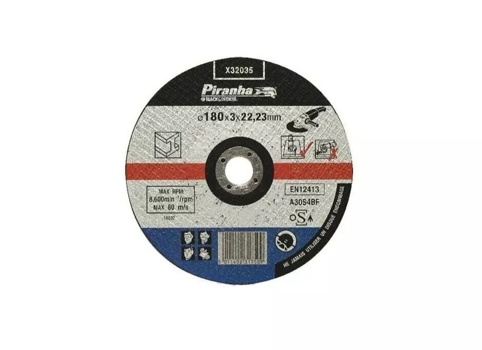 Piranha Düz Taş Kesme Diski 180x22 mm -X32085