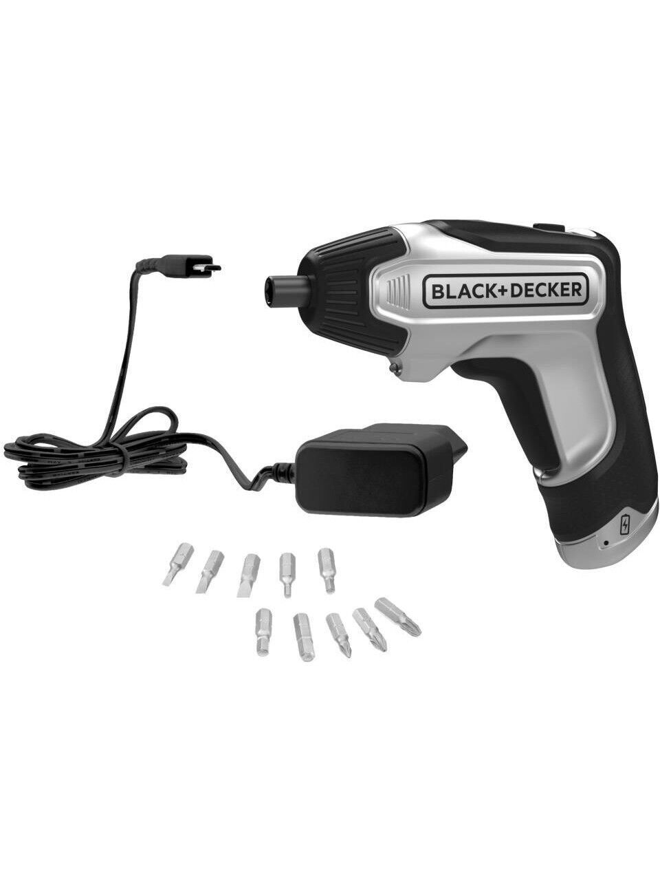 Black+Decker BCF611SCK-QW Silver 3.6 V Şarjlı Vidalama Makinesi