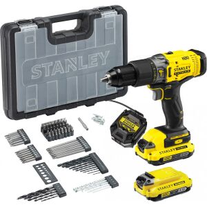 Stanley Fatmax SCD718D2A 2X2.0 Ah Darbeli Vidalama + 83Parça Aksesuar