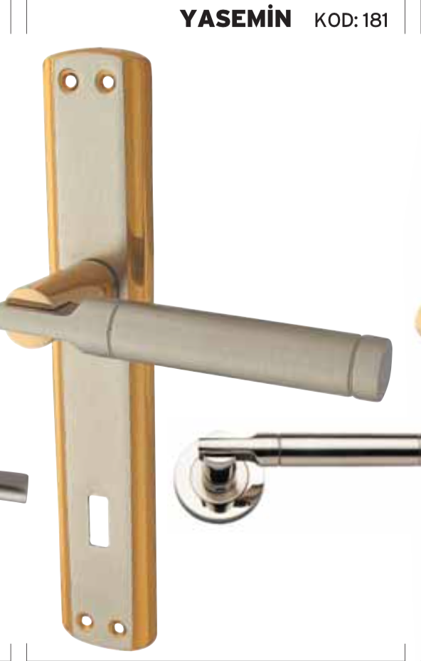 Nobel Yasemın Nıkel Saten Rozetlı Wc 1810893