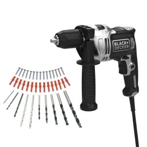 Black+Decker BEH71A40SK-QS Silver 710 W Darbeli Matkap