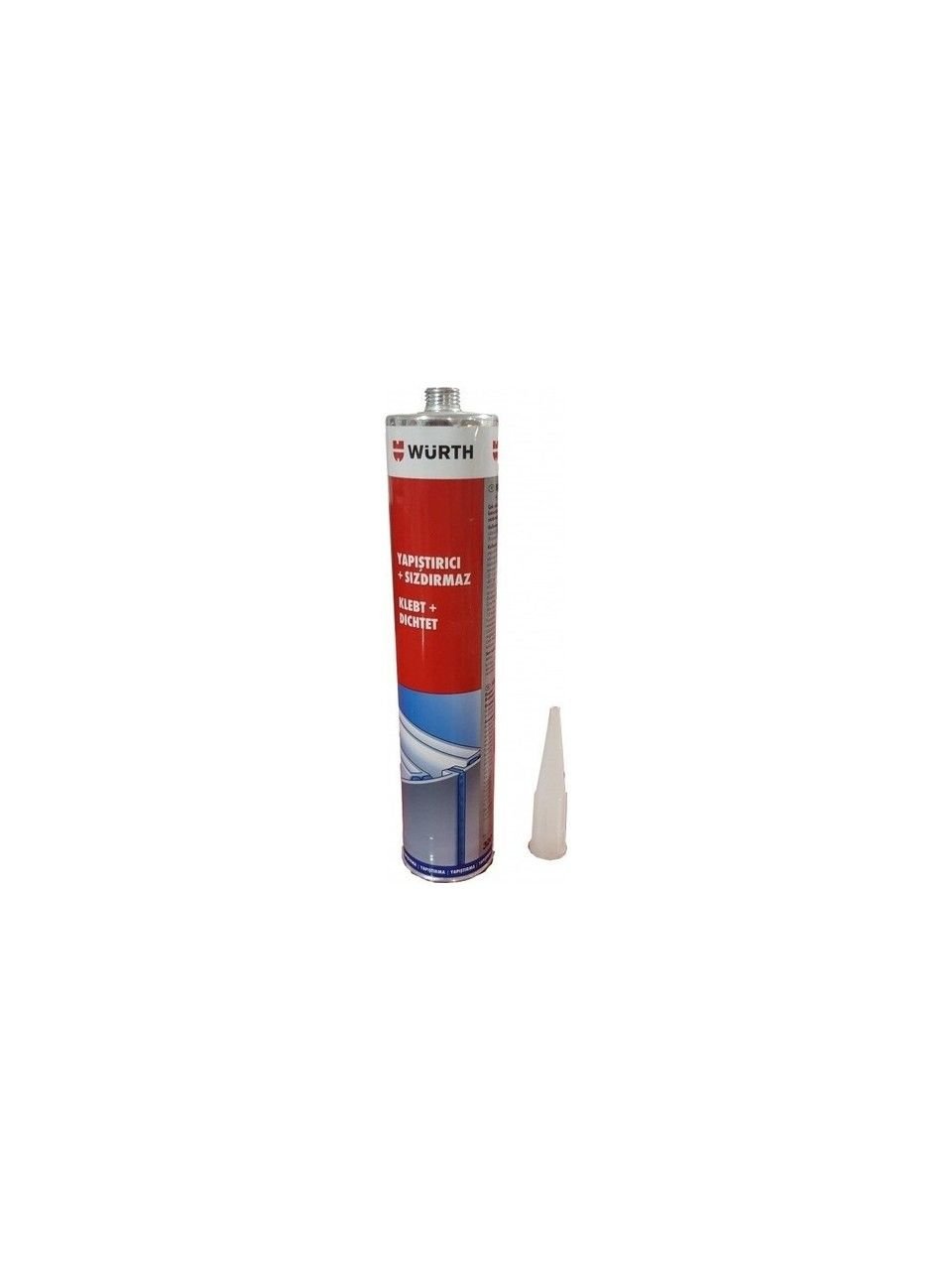 Würth Sızdırmaz Yapıştırıcı Gri 300 ml 0890 100 2