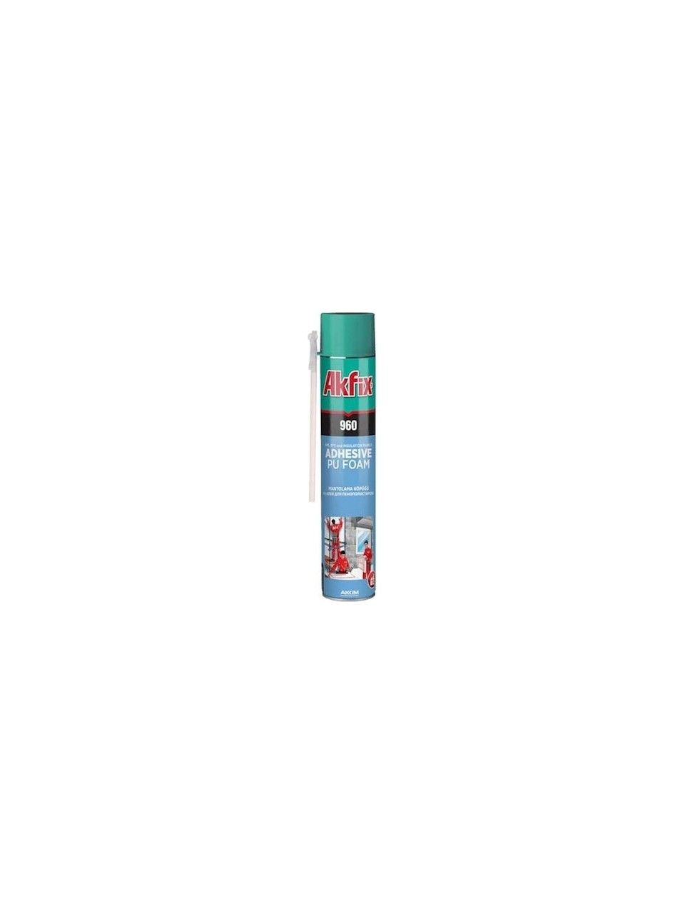 Akfix 960 Yapıştırıcı Pu Köpük Xps Eps Isı Yalıtım Mantolama