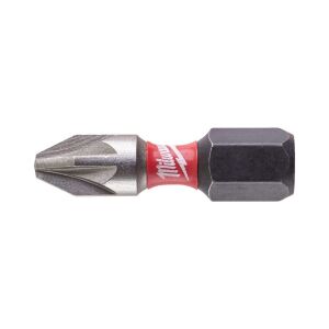 Milwaukee Bits Uç Pz2 25Mm 25Li Pkt Shockwawe PZ2