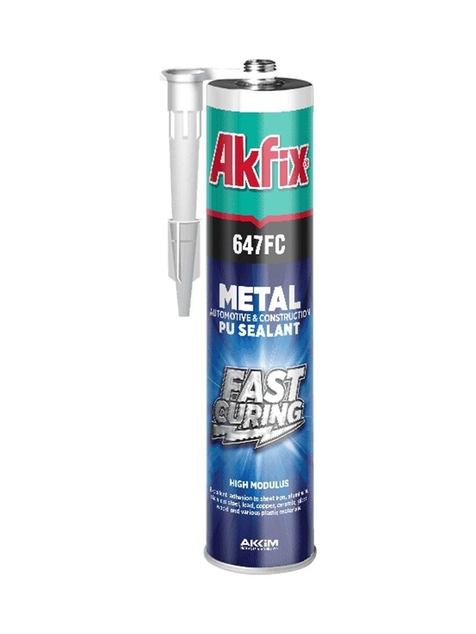 Akfix 647FC Ultra Poliüretan 280 ml Beyaz Mastik