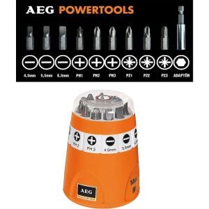 AEG Bits Uç Seti 10 Parça