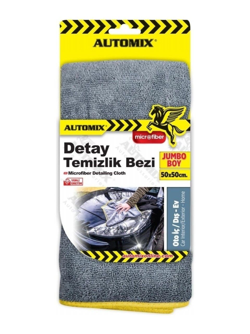 Automix Mikrofiber Detay Temizlik Bezi 50X50CM