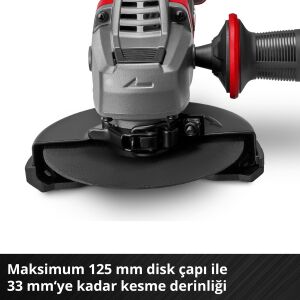 Einhell TP-AG 18/125 CE Q Li Aküsüz Taşlama Makinesi