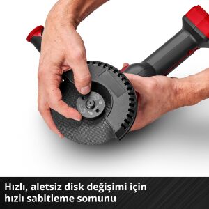 Einhell TP-AG 18/125 CE Q Li Aküsüz Taşlama Makinesi