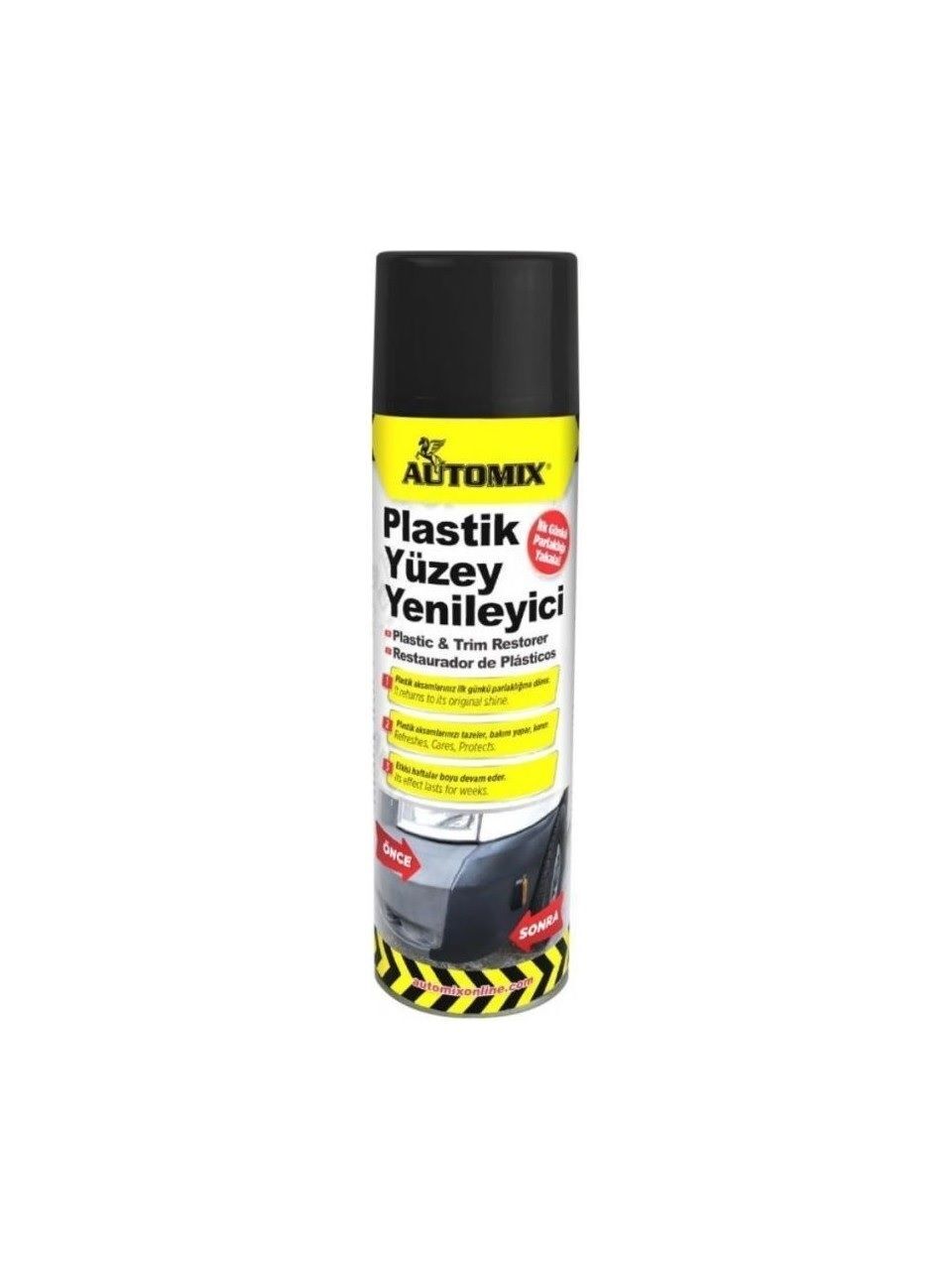 Automix Plastik Yüzey Yenileyici 500 Ml