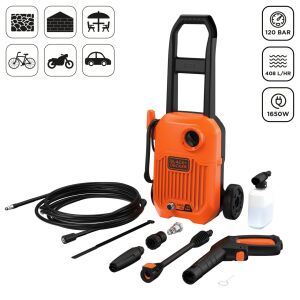 Black+Decker BEPW1650  120 Bar Basınçlı Yıkama Makinesi
