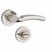 Nobel Narin Wc Kapı Kolu-Nikel/Saten